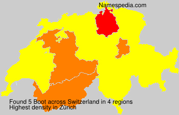 Surname Boot in Switzerland Surname Boot in Switzerland