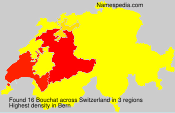 Surname Bouchat in Switzerland Surname Bouchat in Switzerland