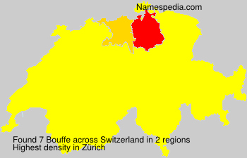 Surname Bouffe in Switzerland Surname Bouffe in Switzerland