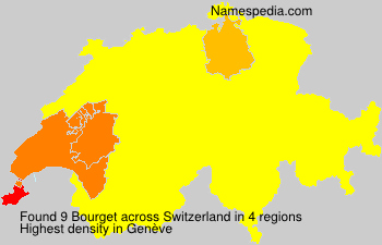 Surname Bourget in Switzerland Surname Bourget in Switzerland