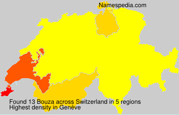 Surname Bouza in Switzerland Surname Bouza in Switzerland