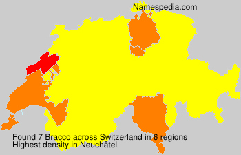 Surname Bracco in Switzerland Surname Bracco in Switzerland