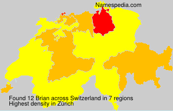 Familiennamen Brian - Switzerland