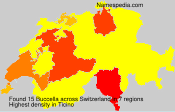 Surname Buccella in Switzerland Surname Buccella in Switzerland