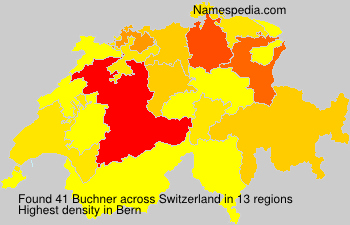 Surname Buchner in Switzerland Surname Buchner in Switzerland