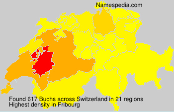 Surname Buchs in Switzerland Surname Buchs in Switzerland