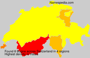 Surname Bugna in Switzerland Surname Bugna in Switzerland