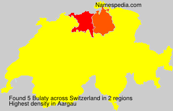 Surname Bulaty in Switzerland Surname Bulaty in Switzerland