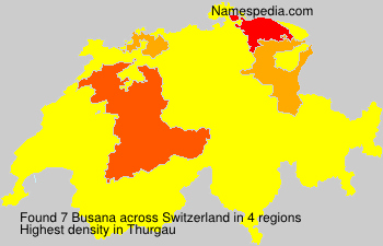 Surname Busana in Switzerland Surname Busana in Switzerland