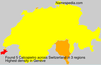 Surname Calcopietro in Switzerland Surname Calcopietro in Switzerland