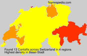 Surname Cantaffa in Switzerland Surname Cantaffa in Switzerland
