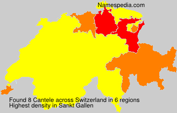 Surname Cantele in Switzerland Surname Cantele in Switzerland