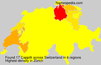 Surname Cappilli in Switzerland Surname Cappilli in Switzerland