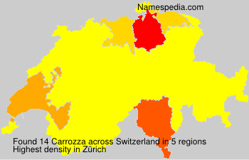 Surname Carrozza in Switzerland Surname Carrozza in Switzerland