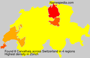 Surname Carvalhais in Switzerland Surname Carvalhais in Switzerland
