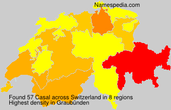 Surname Casal in Switzerland Surname Casal in Switzerland