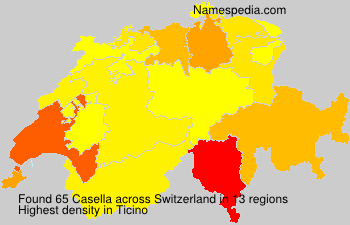 Surname Casella in Switzerland Surname Casella in Switzerland