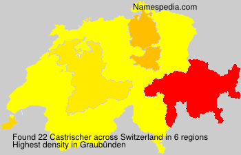 Surname Castrischer in Switzerland Surname Castrischer in Switzerland
