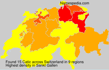 Surname Catic in Switzerland Surname Catic in Switzerland