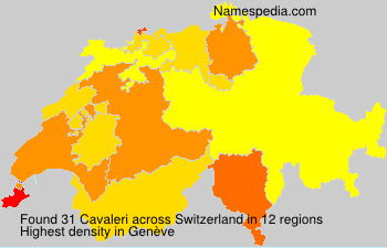 Surname Cavaleri in Switzerland Surname Cavaleri in Switzerland