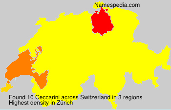 Surname Ceccarini in Switzerland Surname Ceccarini in Switzerland