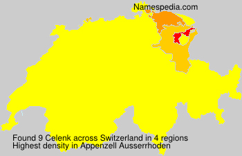Surname Celenk in Switzerland Surname Celenk in Switzerland