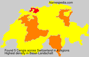 Surname Cengia in Switzerland Surname Cengia in Switzerland