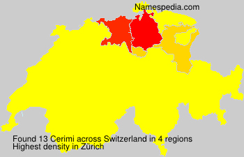 Surname Cerimi in Switzerland Surname Cerimi in Switzerland
