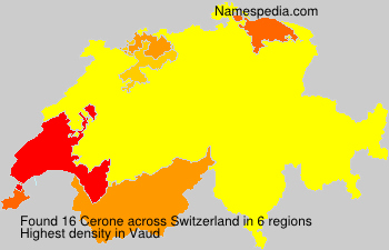 Surname Cerone in Switzerland Surname Cerone in Switzerland