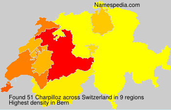 Surname Charpilloz in Switzerland Surname Charpilloz in Switzerland