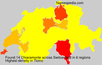 Surname Chiaramonte in Switzerland Surname Chiaramonte in Switzerland