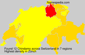 Surname Chindamo in Switzerland Surname Chindamo in Switzerland