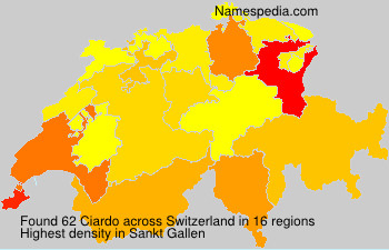 Surname Ciardo in Switzerland Surname Ciardo in Switzerland