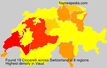 Surname Ciccarelli in Switzerland Surname Ciccarelli in Switzerland