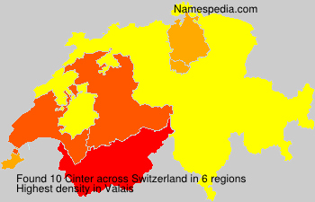 Surname Cinter in Switzerland Surname Cinter in Switzerland
