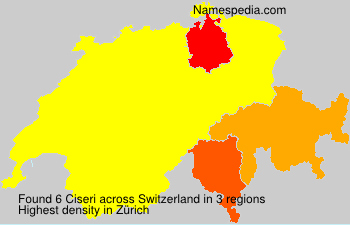Surname Ciseri in Switzerland Surname Ciseri in Switzerland