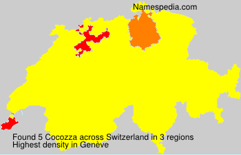 Surname Cocozza in Switzerland Surname Cocozza in Switzerland