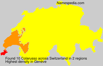 Surname Colarusso in Switzerland Surname Colarusso in Switzerland