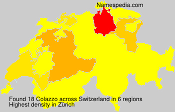 Surname Colazzo in Switzerland Surname Colazzo in Switzerland