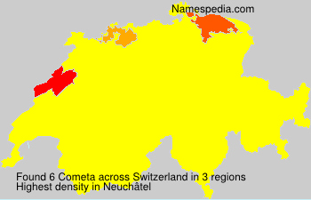 Surname Cometa in Switzerland Surname Cometa in Switzerland