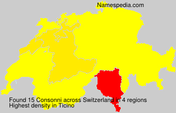 Surname Consonni in Switzerland Surname Consonni in Switzerland