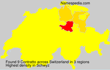 Surname Contratto in Switzerland Surname Contratto in Switzerland