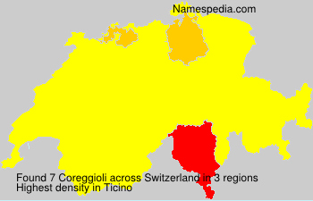 Surname Coreggioli in Switzerland Surname Coreggioli in Switzerland