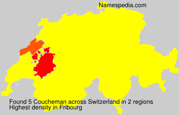 Surname Coucheman in Switzerland Surname Coucheman in Switzerland