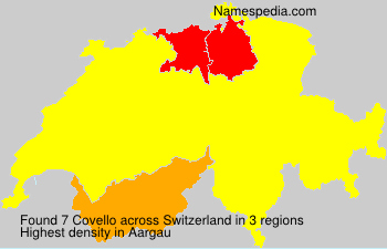 Surname Covello in Switzerland Surname Covello in Switzerland