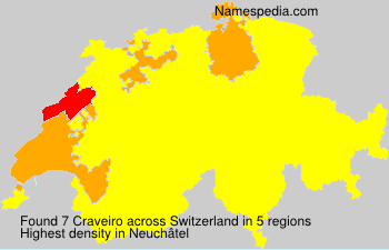Surname Craveiro in Switzerland Surname Craveiro in Switzerland
