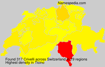 Surname Crivelli in Switzerland Surname Crivelli in Switzerland