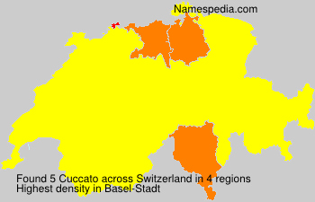Surname Cuccato in Switzerland Surname Cuccato in Switzerland