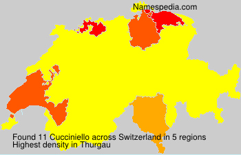 Surname Cucciniello in Switzerland Surname Cucciniello in Switzerland