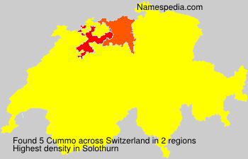 Surname Cummo in Switzerland Surname Cummo in Switzerland